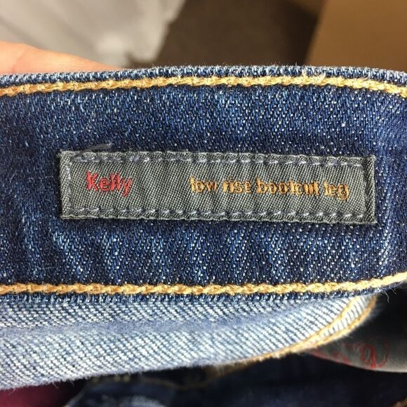 Citizens of Humanity Kelly Bootcut Paint Splatter Low Rise Jeans - Picture 8 of 8